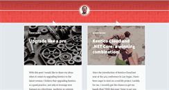 Desktop Screenshot of blogs.jeroenfurst.nl